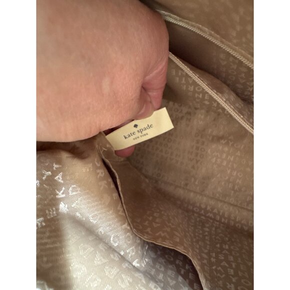 Kate Spade NY Wellesley Alessa Leather Satchel Hand Bag Mint Green - Picture 12 of 13